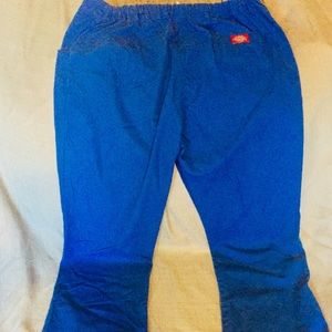Dickies Blue Scrub Pants - Small